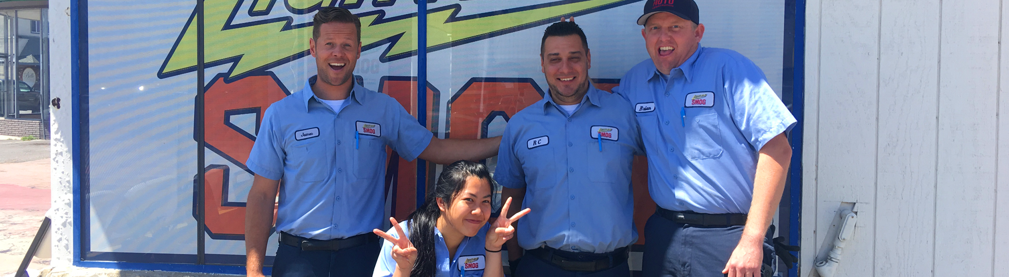 Employees Posing for Picture