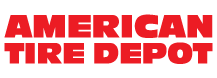 American Tire Depot logo in bold red text on a white background