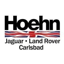 Hoehn Jaguar Land Rover Carlsbad logo with stylized Union Jack flag and black text